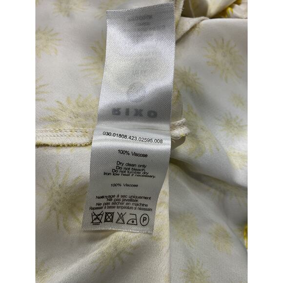 Rixo 'Selva' White Flora Print Top Size XS - Picture 5 of 5